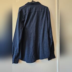 Sonoma Dark Blue Button-Up Shirt